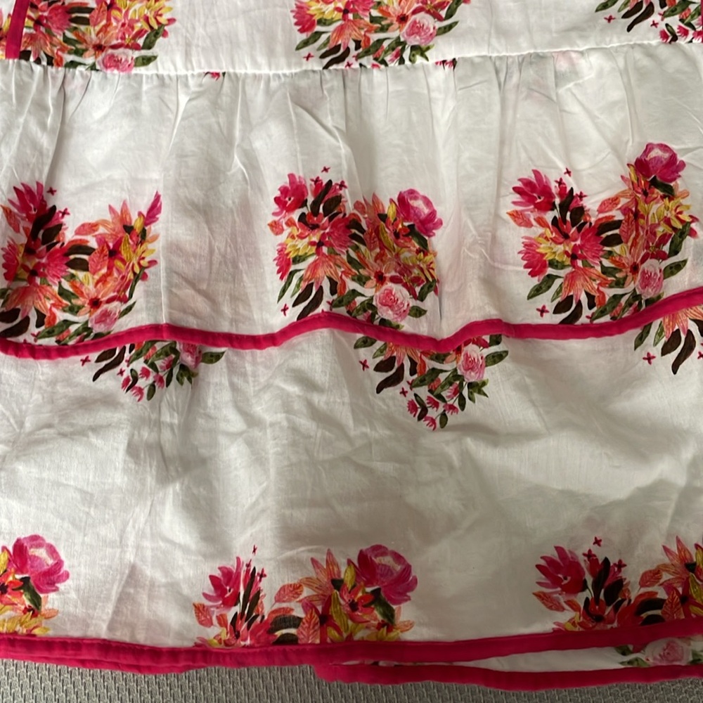 New Islapayal Floral Pink and White Dress Size Medium - Picture 10 of 10